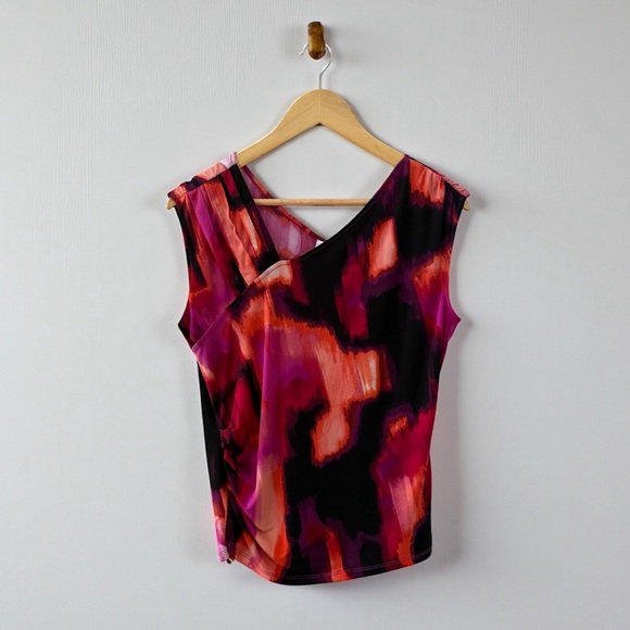 Calvin Klein Tops - Calvin Klein Women’s Geometrical Colorful Blouse! Medium!